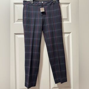 Women’s J Jill NWT Plaid Pants - Black and Blue